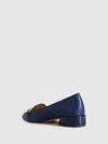 Sapatos Pontiagudos em Azul Marinho